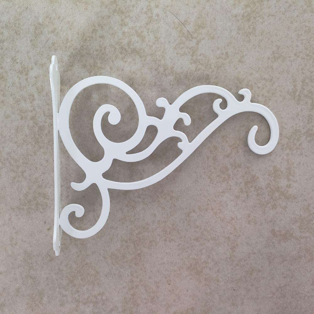 Iron Decorative Hook Black Planter Bracket New Iron Hook Outdoors