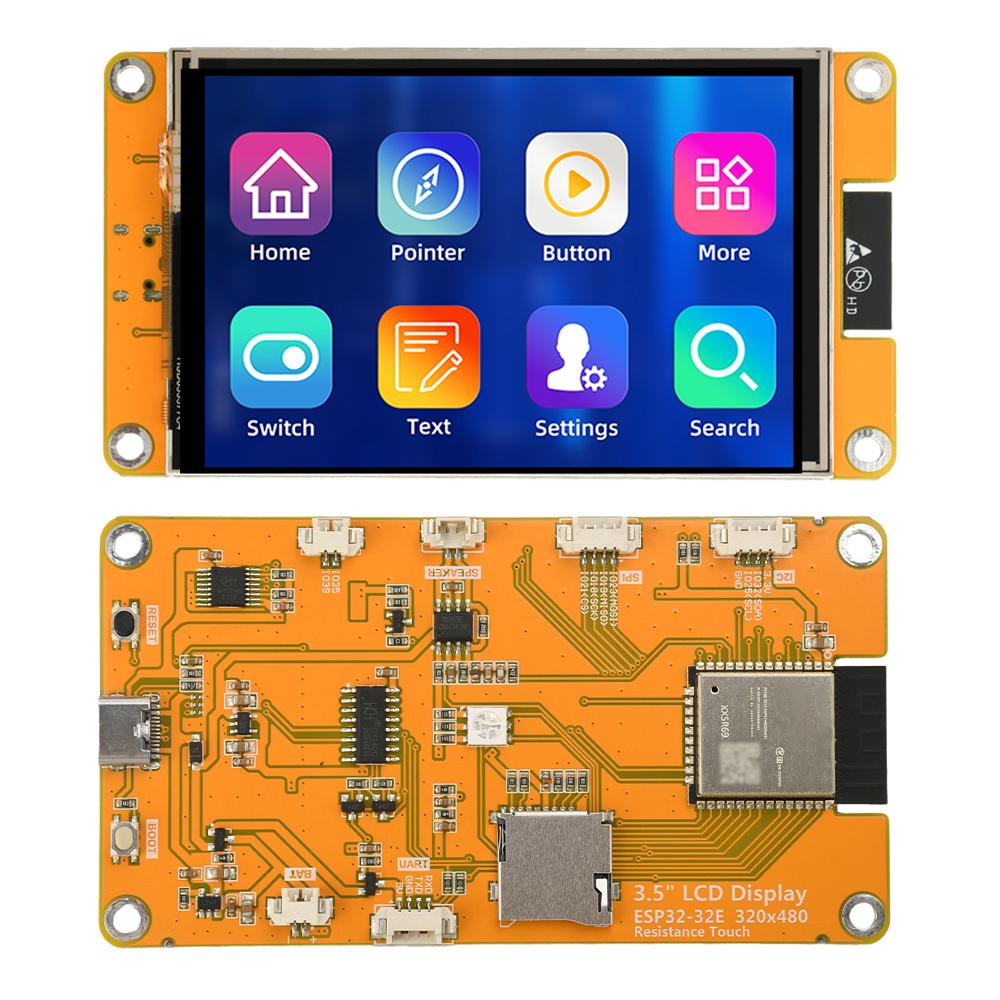 Плата разработки ESP32 с дисплеем 2,8/3,2/3,5 дюйма для Arduino LVGL WIFI Bluetooth Сенсорный экран 240*320 Модуль LCD TFT
