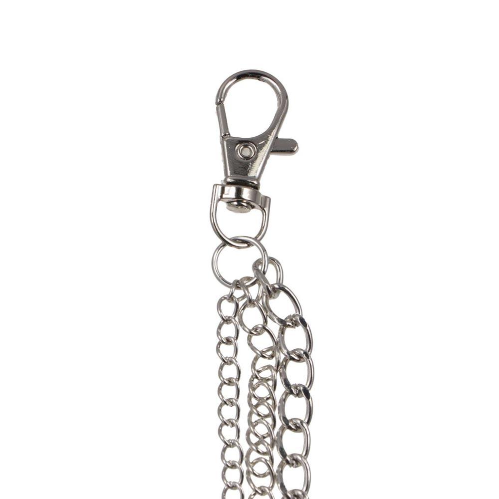 Star Jeans Chain Double Layer Female Belt Chain Hollow Cross Punk Pants Chain Metal Waist Chain