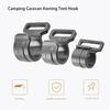 10 шт., кемпинговый крючок высокой твердости, защелкивающийся дизайн, исправимый тент для каравана, принадлежности для палаток, фиксированные
