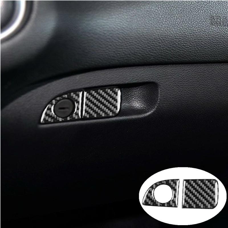 Car Interior Decoration Protection Carbon Fiber Sticker For Dodge Charger 2015-up Deluxe Auto Styling