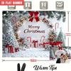 A 2D flat banner with the theme of "Merry Christmas" specially designed for party decoration.zyc