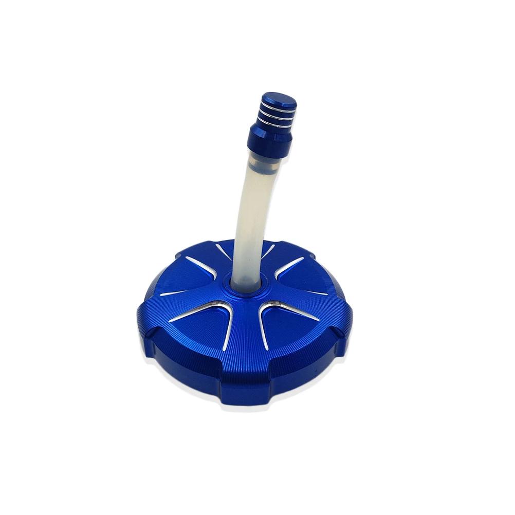 For KTM Motocross Tank Cell Cap CNC Aluminum Gas Fuel Tank Cover Oil Petrol Lid Valve Vent Breather Hose Tubes SX SXF XC 250 450