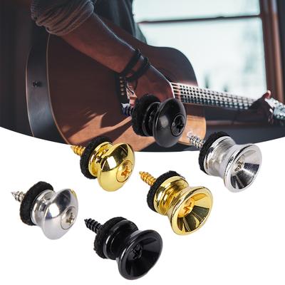 2 шт. Пуговицы-замки для гитарного ремня, Гитарные стреплоки, Фиксаторы ремня, Колки, Замки для гитарных ремней, Комплекты для замены пуговиц