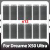Совместимость с Dreame X50 Ultra: сменная основная боковая щетка, фильтр HEPA, насадки для швабры, пылесборники, запасные части, аксессуары