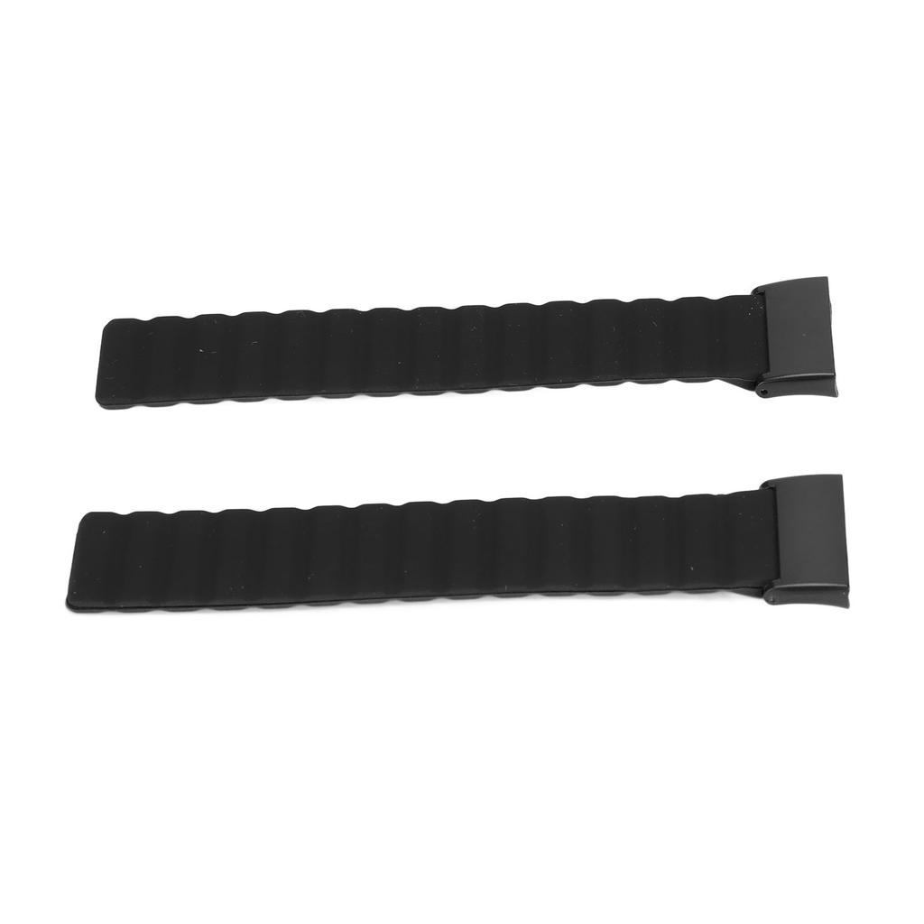 2 шт. Силиконовый магнитный ремешок для часов, регулируемый ремешок для умных носимых аксессуаров Redmi