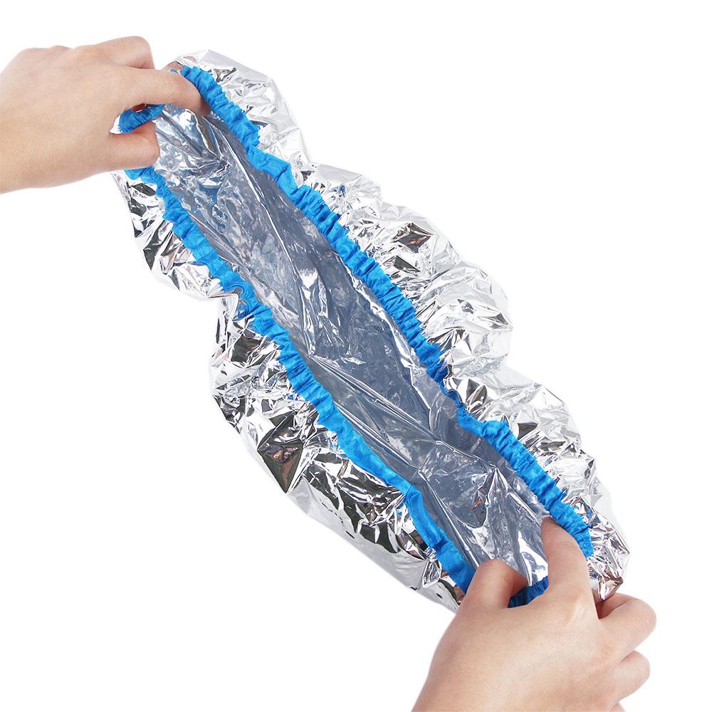 Salon Dyeing Cap Self-heating Women Thermal Hair Care Tool Shower Cap Aluminum Foil Cap Bathing Hat