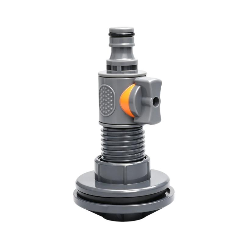 Not drop PVC Container Part With Orange measure Control For Outdoor Water Management