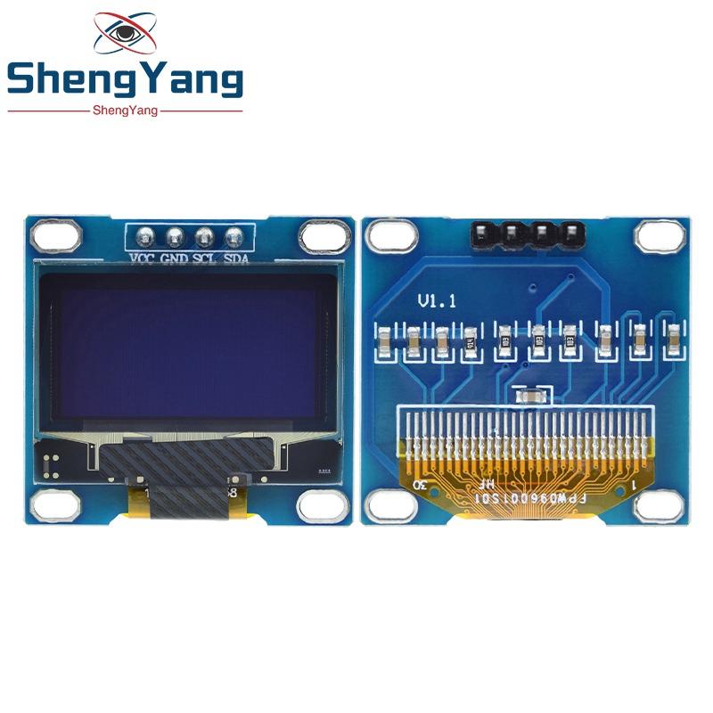 TZT 0,96-дюймовый OLED 4PIN 7PIN IIC Серийный Белый Дисплейный Модуль 128X64 I2C SSD1306 12864 LCD Экранная Плата для Arduino