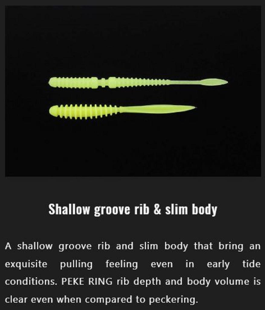 Sale Jackall Soft Lure SW Light Game Peke Ring Tide Max 2.7 Colorful Sabi (5004)