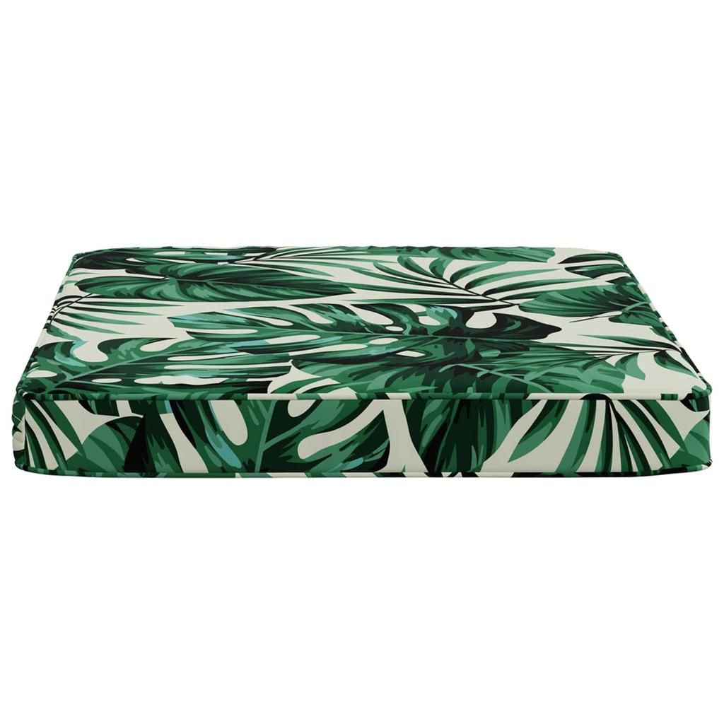 4 piece Seat Cushions VUGHT 4 pcs 100percent Polyester Leaf Pattern