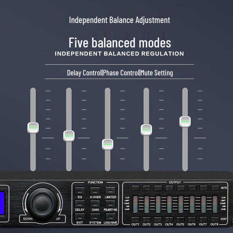 Huido Professional Conference Digital Audio Processor (CN version)