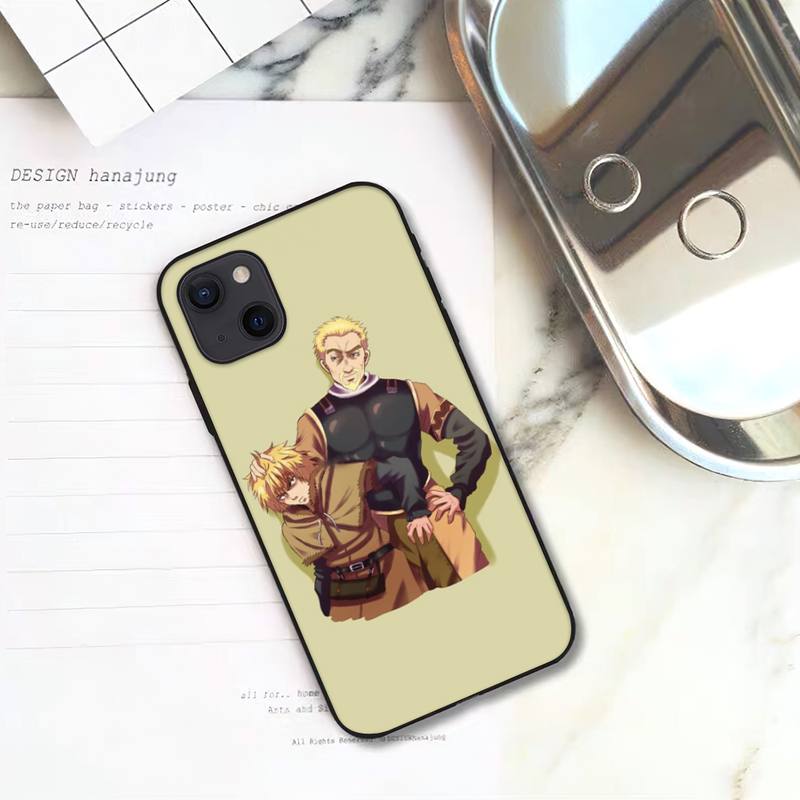 Чехол для телефона Vinland Saga Manga для iPhone 11 12 Mini 13 14 Pro XS Max X 8 7 6s Plus 5 SE XR Shell