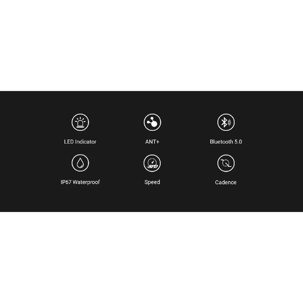 CooSpo New Bicycle Speed And Cadence 5.0 ANT+ Wireless Waterproof For Wahoo Zwif Garmin Etrex 30 Dual Sensor Bluetooth