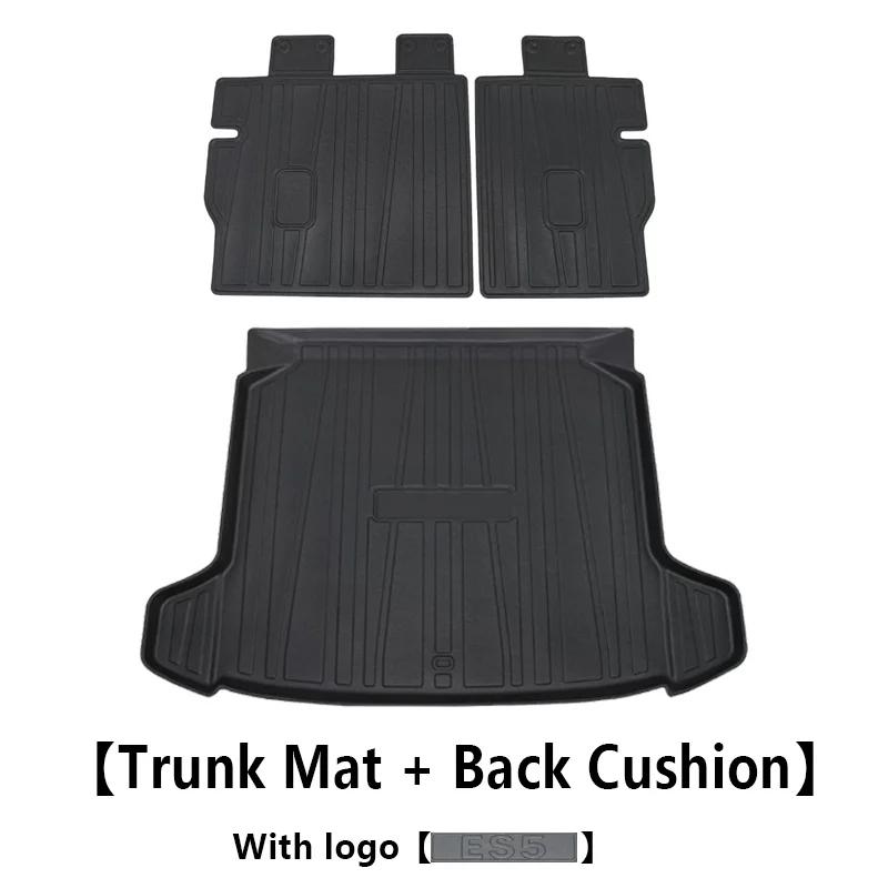 TPE For MGS5 EV ES34 2024 2025 2026 Car Trunk Mat Floor Pad Waterproof Trunk Cargo Liner Boot Carpet Auto Interior Accessories