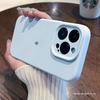Однотонный силиконовый мягкий чехол, ударопрочный для iPhone 12/13/14/15 и 16 Pro Max - Унисекс