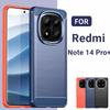 For Xiaomi Redmi Note 14 Pro Plus Case Xiaomi Redmi Note 14 Pro Plus Cover Shockproof Brushed TPU Cover Redmi Note 14 Pro Plus