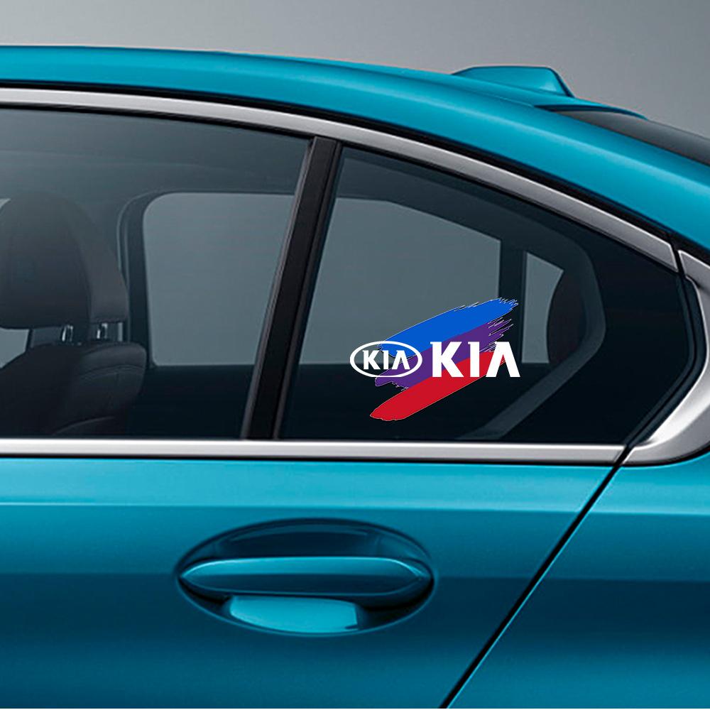 Car Side Body Fender Badge Trunk Decoration Stickers For KIA Sportage Ceed Sorento Cerato Optima Picanto Rio Soul K5 K3 K2 KX1 WB9