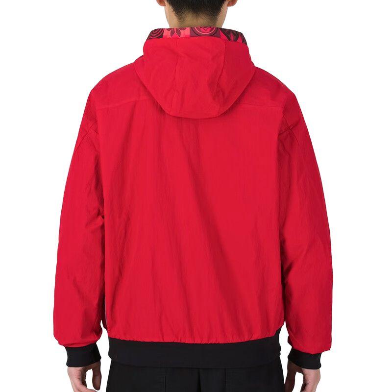 adidas CNY Куртки Мужские Красные С Капюшоном Средней Толщины Другие HC0267