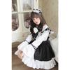 S-5XL Cute Japanese Style Lolita Maid Black and White Girl Dress Lolita Women's Suit