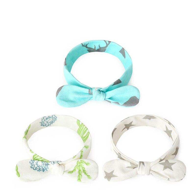 3Pcs Baby Headband Girls Hair Accessories Floral Bowknot Baby Hair Band Cotton Flamingo Infant Headwear Kids Girl Headbands