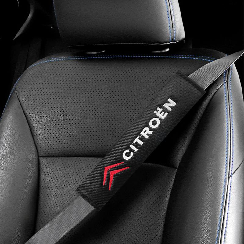 Защитные накладки на ремень безопасности автомобиля, наплечники для Citroen C4 C3 C5 C1 C2 C6 C4L VTS C-ELYSEE Berlingo Picasso