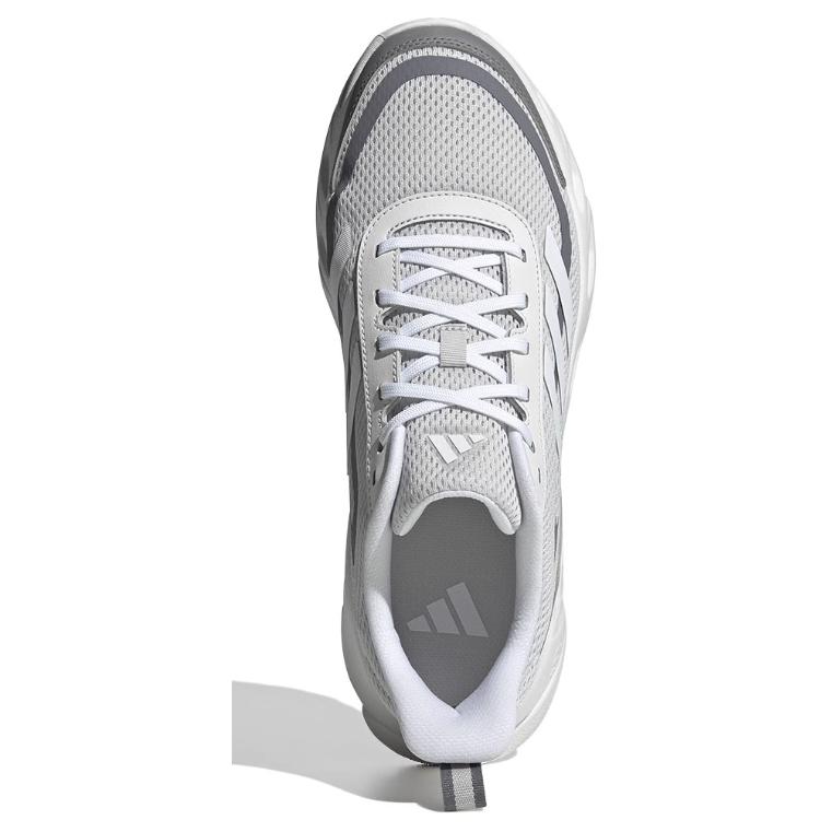 Adidas All Day Boom Comfortable Durable Breathable Low Top Casual Running Shoes Unisex Sneakers White JS0477