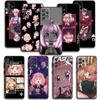 Чехол для Samsung Galaxy A14 A73 A53 A71 A51 A31 A33 A22 A12 A21s A13 A32 A52s A72 A52 A23 Spy X Family Anya Bright Hair Loid Yor