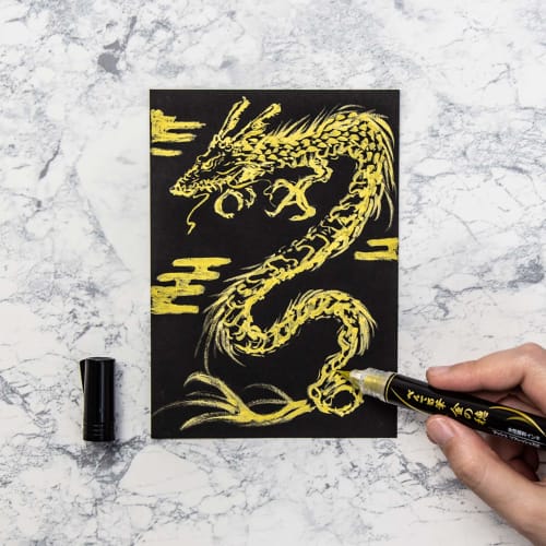 Pentel Brush Pen Pentel Brush Golden Ear XGFH-X