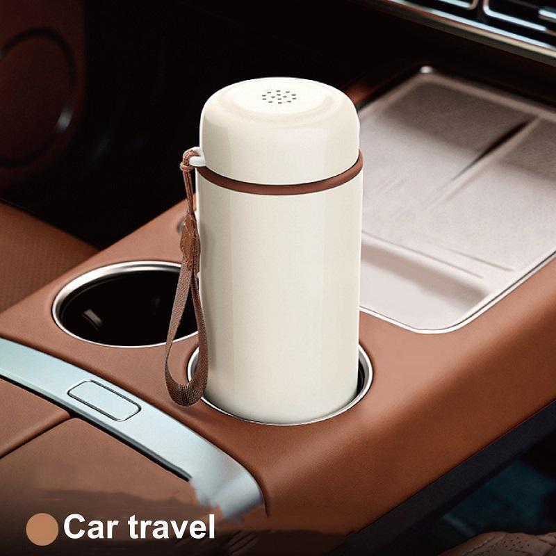 Xiaomi 400W Electric Water Cup Portable Temperature Control Electric Kettle 304 Stainless Steel Thermos Cup Travel Hot Water Cup 600ml