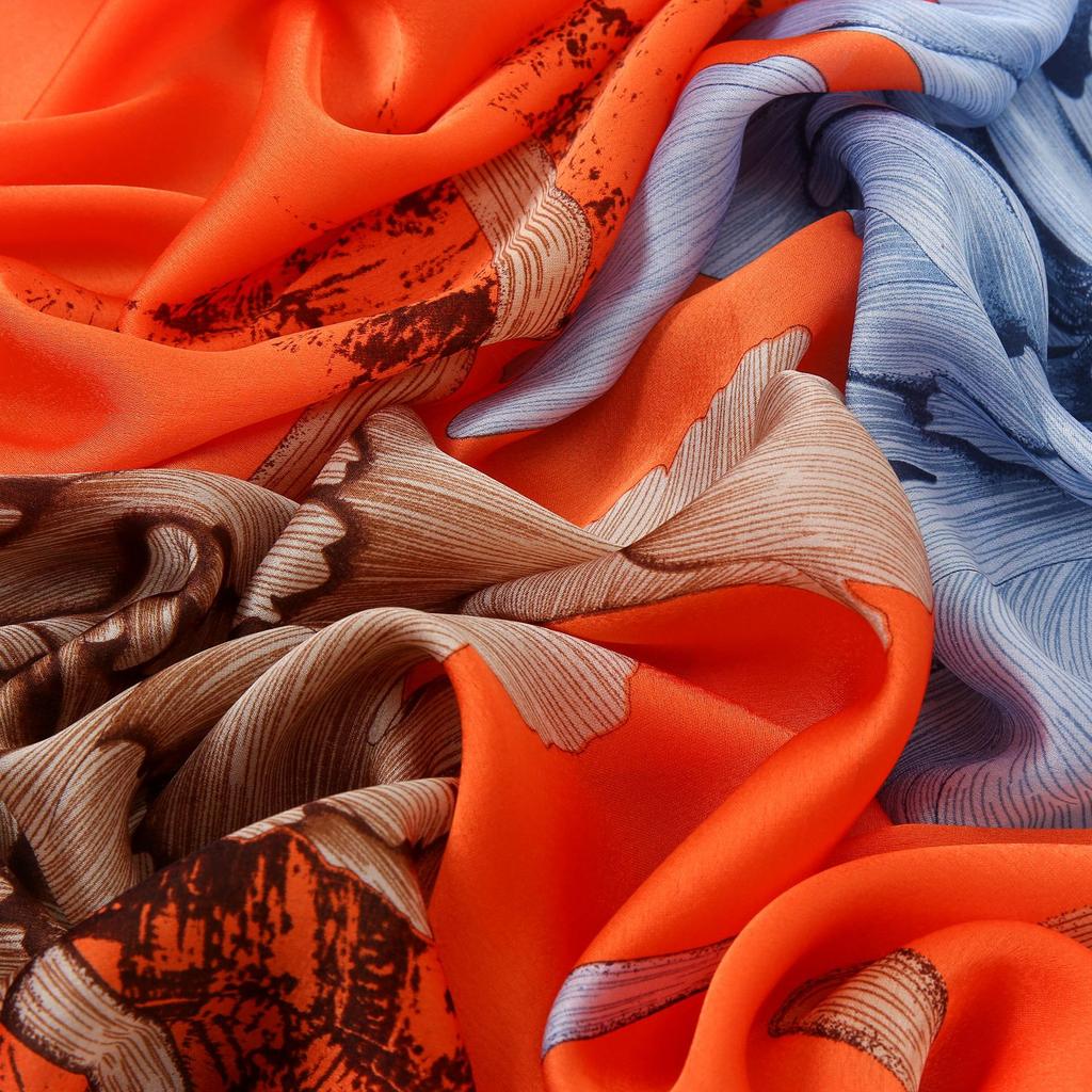 Simple Fashion Celebrity Style Plants Peony Flowers Women's Seaside Holiday Shawl Travel Sun Shading Sarongs