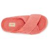 UGG Женские пушистые терри-шлепанцы Fuzz Sugar Cross Slide Peach Bliss 1126385-PBLSS
