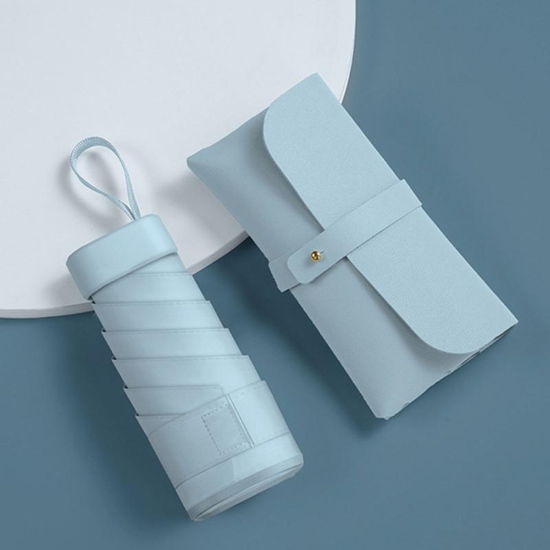 Карманный зонт Долговечность Конструкции из железного волокна УФ-зонт от солнца Дождевые зонты для активного отдыха и поездок на работу