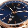 Citizen Quartz Watch Blue Dial Leather Band Overseas Model [Citizen] Men's BI5093-01L [Item]