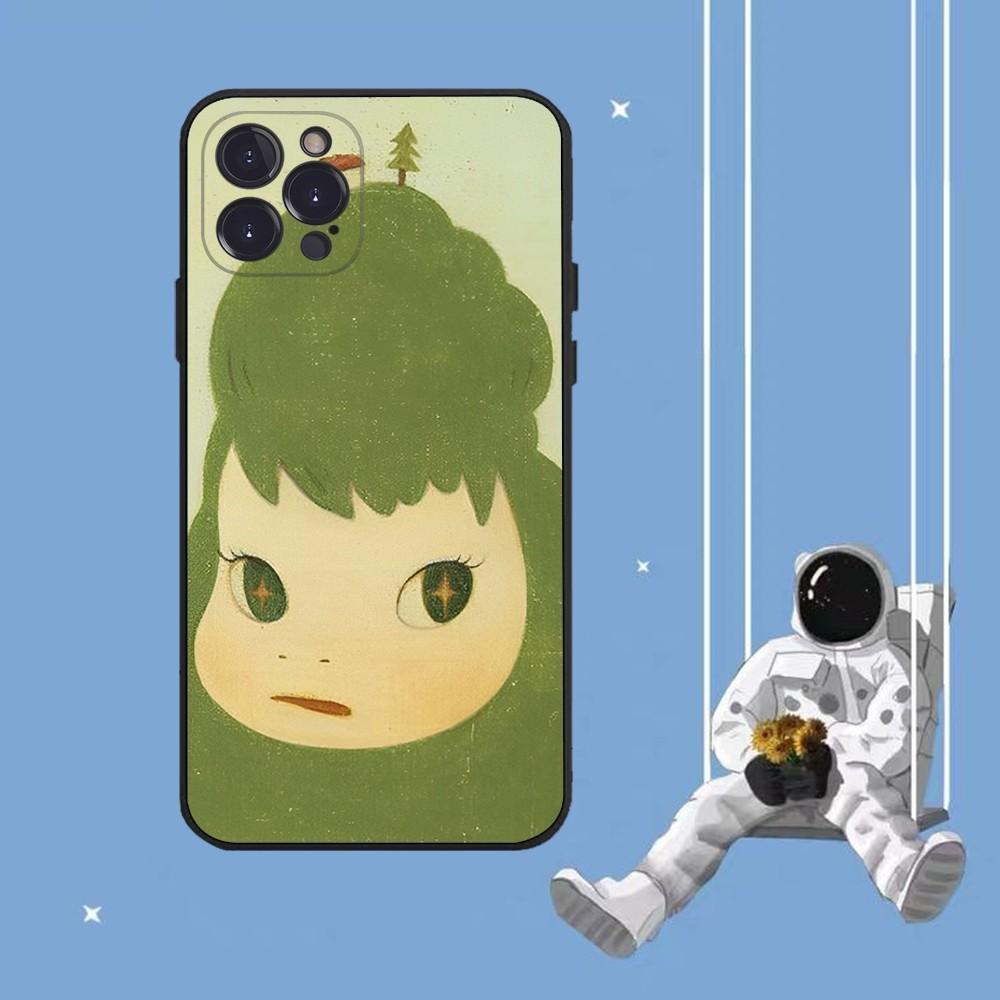 Чехол для телефона Yoshitomo Nara для iPhone 14 11 12 13 Mini Pro XS Max Чехол 6 7 8 Plus X XR SE 2020 Funda Shell