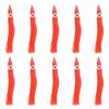 10 шт. 9 см искусственные кальмары осьминоги мягкие приманки для рыбалки снасти аксессуары