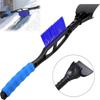 2 in 1 Car Snow Shovel Detachable Car Windows Snow Cleaner Portable Car Ice Scrape