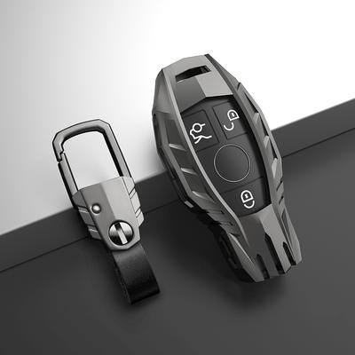 Чехол для автомобильного ключа из цинкового сплава, брелок для Mercedes Benz CLS CLA GL R SLK AMG ABSS Class, держатель с дистанционным управлением, аксессуары