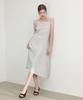 Pleats Mood Tweed Pleated Sleeveless Flare Dress