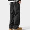 Mao Ren Men's Casual Straight-Leg Cargo Jogger Pants