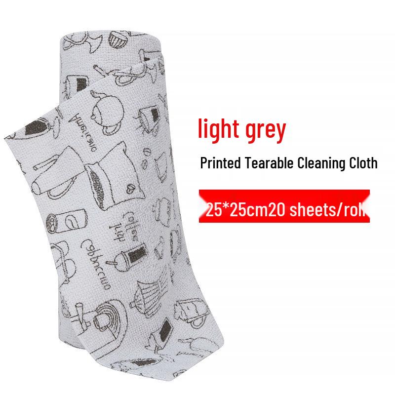 Впитывающая отрывной полиэстер-хлопковый чистящий материал для кухни и дома