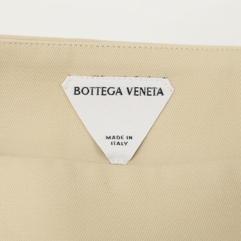 Bottega Veneta Бежевая 23 года 744509 V0BT0 Хлопковая юбка юбка 38 бежеваяБ/у