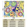 Tamagotchis Cartoon Blanket Velvet Summer Air Conditioning Cute  Portable Ultra-Soft Throw Blankets for Bedding Plush Thin Quilt
