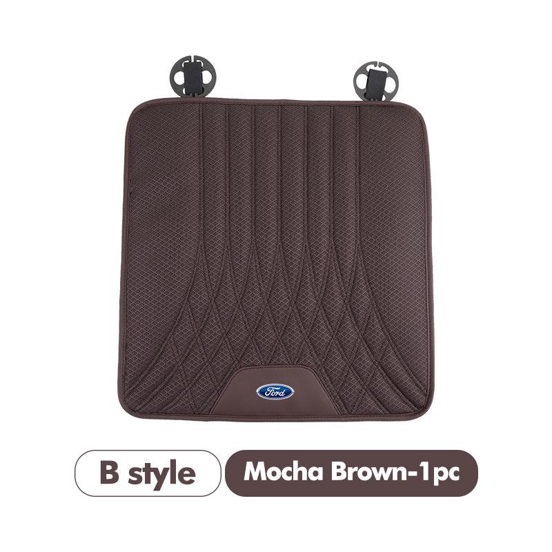 For Ford Car Styling Seats Cushion Ice Silk Elevating Pad Increase Cushion Focus mk2 mk3 mk4 Fiesta Ranger Mondeo S-MAX Kuga