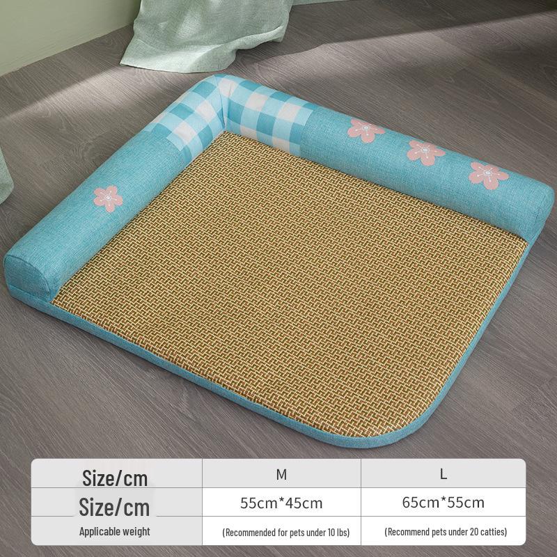 Четыре сезона моющаяся кровать для домашних животных: Крутая подушка-гнездо для собак и кошек