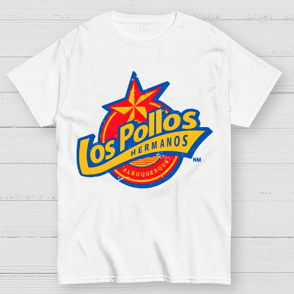 Los Pollos Hermanos Unisex 100% Cotton Summer Casual Cool Loose T-Shirt