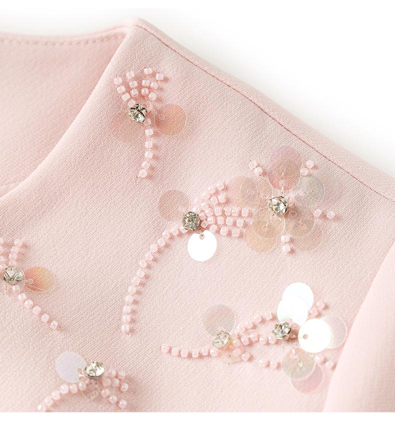 Летнее 2024 года облегающее женское платье со стразами и бриллиантами