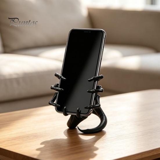 Подставка для телефона hands-free в виде Лицехвата из «Чужого», Уникальный 3D-печатный держатель для телефона, Регулируемый угол обзора, Прочный декоративный держатель для смартфона из PLA