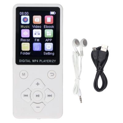 MP3-плеер 1,8-дюймовый цветной экран BT5.0 портативный HiFi звуковой плеер для записи фото-видеокниг