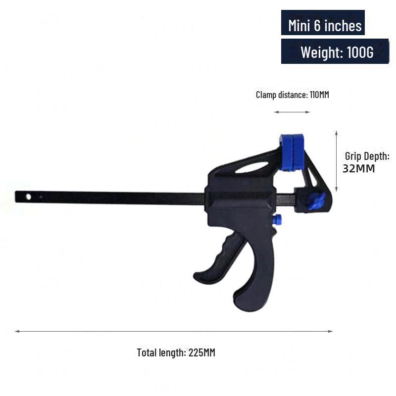 Two-Way Quick Trigger F Clamp for Woodworking